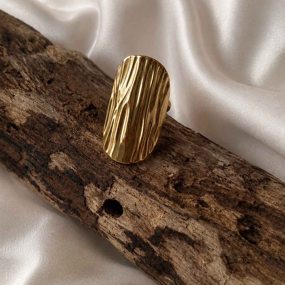 Bague Boisée